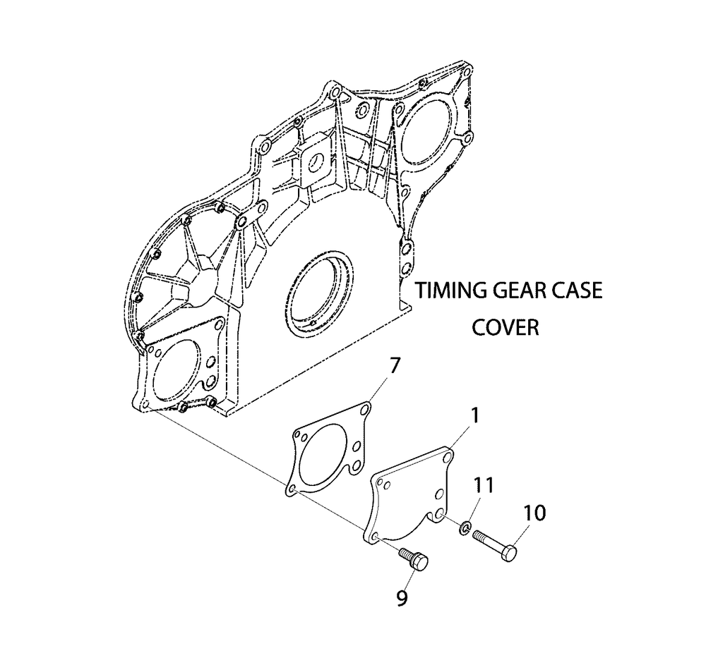 Engine Group - Power Steering Pump Diagram and Parts List for 080087-00  Briggs and Stratton Generator